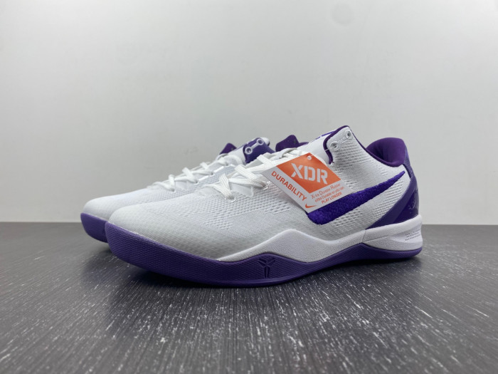 Nike Kobe 8 Protro "White Court Purple" FQ3549-100