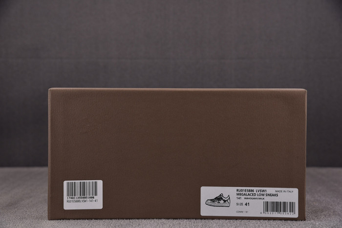 RICK 0WENS SNEAKERS(BROWN RED)