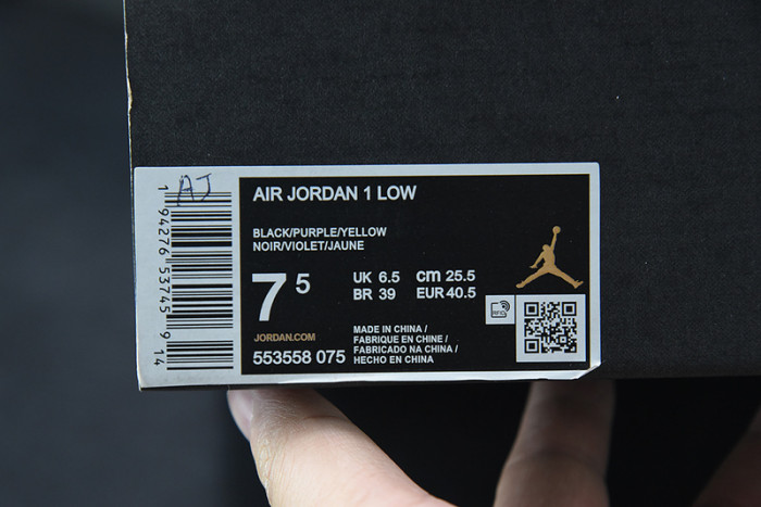 AIR JORDAN 1 LOW “DARK CONCORD” 553558-075