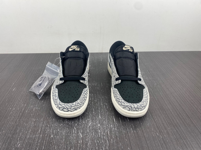Air Jordan 1 Retro Low OG Black Cement - CZ0790-001