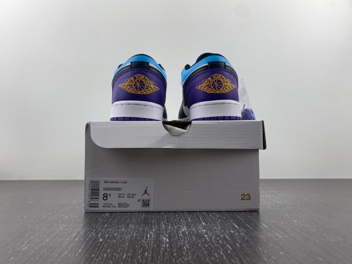 Air Jordan 1 Low Court Purple Tropical Twist 553558-154