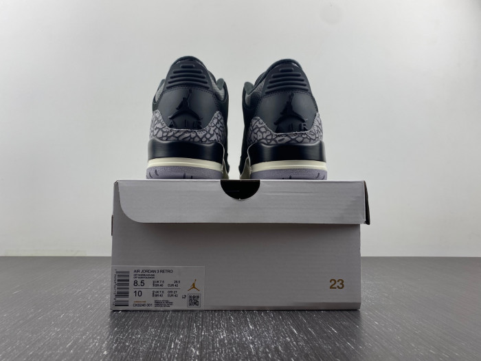 Air Jordan 3 Womens "Off Noir" CK9246-001