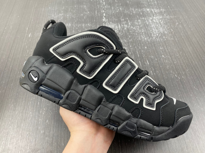 AMBUSH x Nike Air More Uptempo Low “Black/White”  FB1299-001
