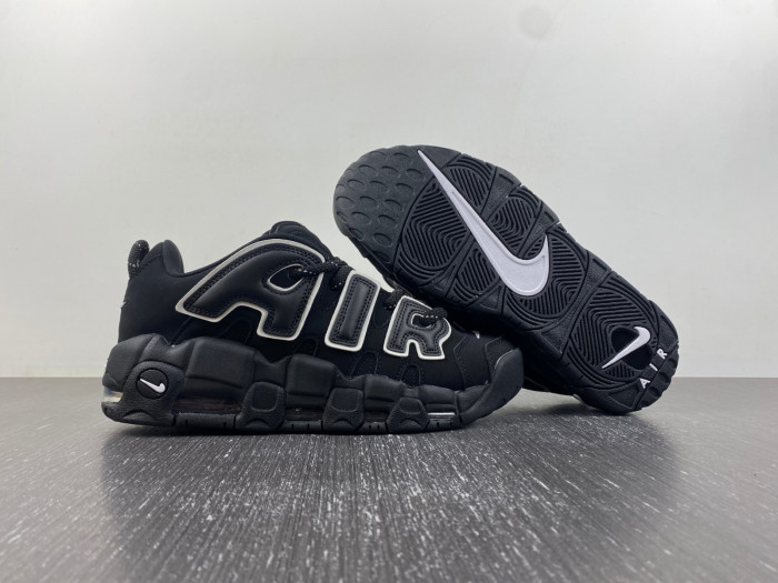 AMBUSH x Nike Air More Uptempo Low “Black/White”  FB1299-001
