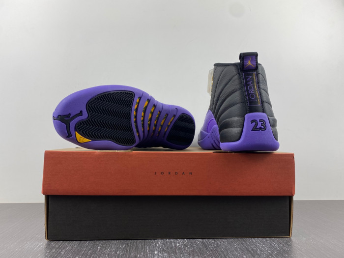Air Jordan 12 "Black/Field Purple" CT8013-057