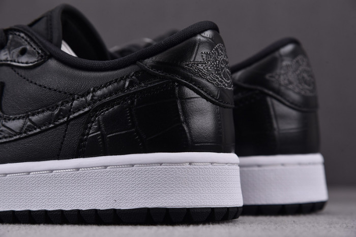 Air Jordan 1 Retro Low Golf Black Croc - DD9315-003