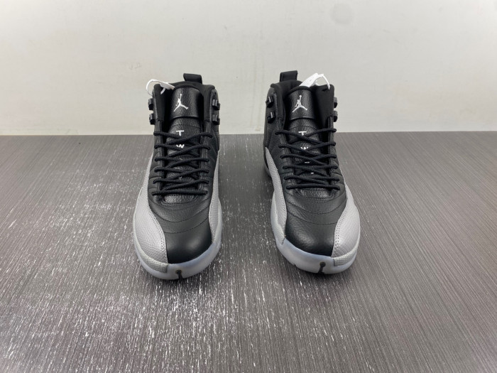 AIR JORDAN 12 “BLACK/WOLF GREY”