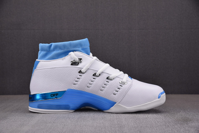 Air Jordan 17 Low UNC University Blue 2024 FJ0395-101