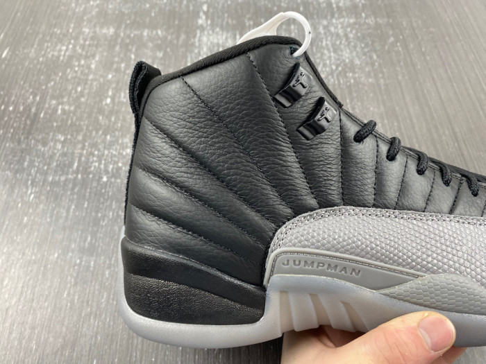 AIR JORDAN 12 “BLACK/WOLF GREY”