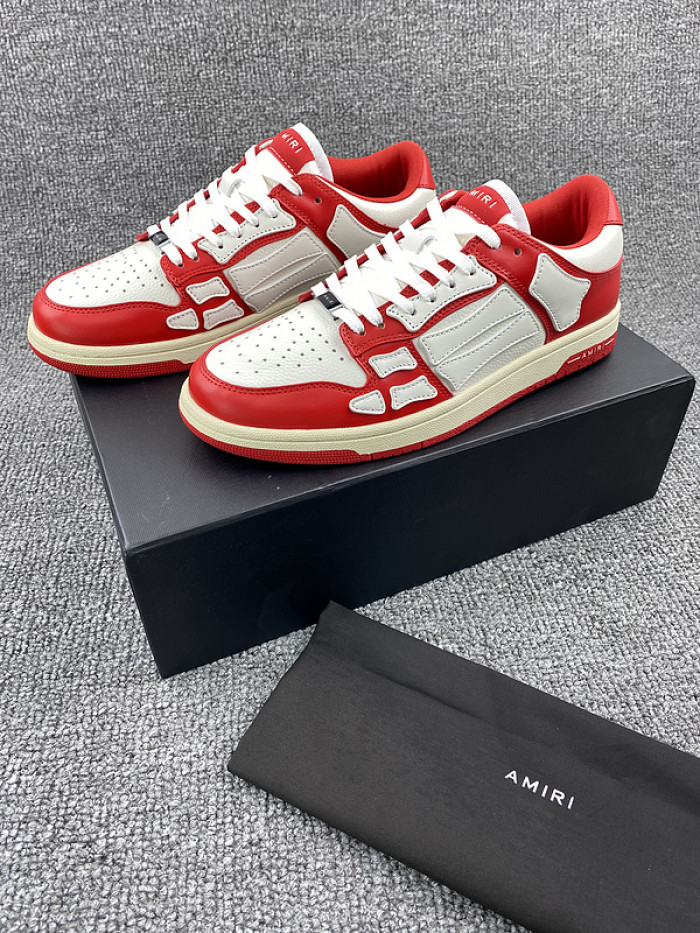 AMIRI 21FW SKEL TOP LOW SNEAKER