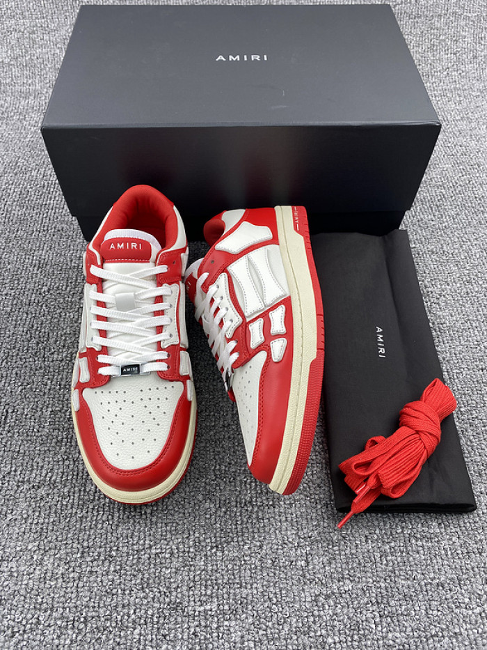 AMIRI 21FW SKEL TOP LOW SNEAKER