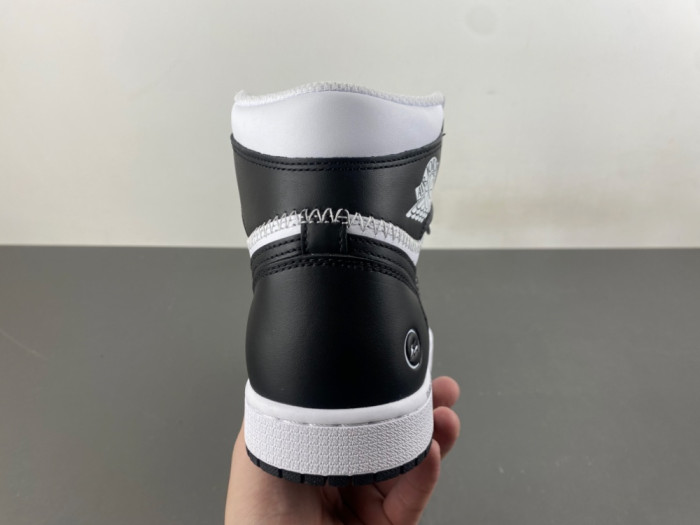 Union Fragment Air Jordan 1 White Black II7282-100