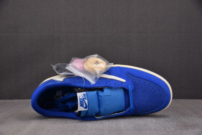 Travis Scott x Air Jordan 1 low blue white DM7866-400